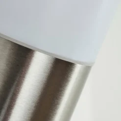 hofstein Applique murale d'extérieur Sessa Nickel mat, 1 lumière, Détecteur de mouvement