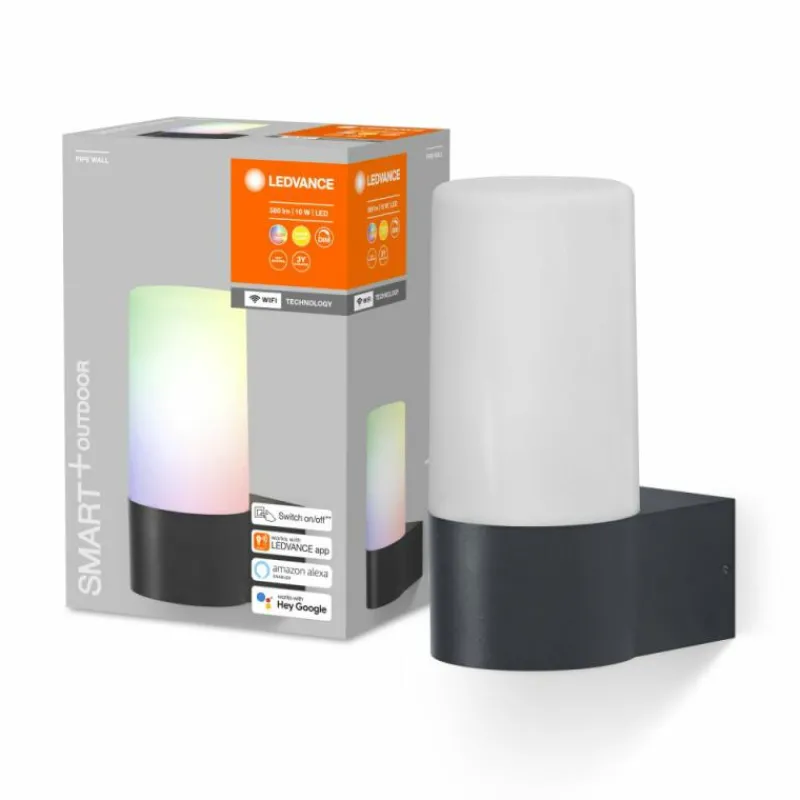 Luminaires Ledvance Applique murale d'extérieur LEDVANCE Smart+ Gris, 1 lumière