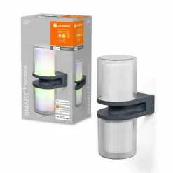 Luminaires Ledvance Applique murale d'extérieur LEDVANCE Smart+ Gris, 1 lumière