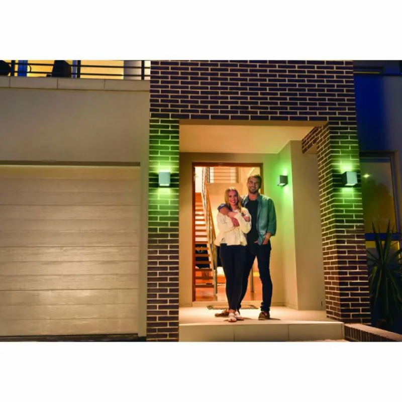 Luminaires Ledvance Applique murale d'extérieur LEDVANCE Smart+ Acier brossé, 1 lumière