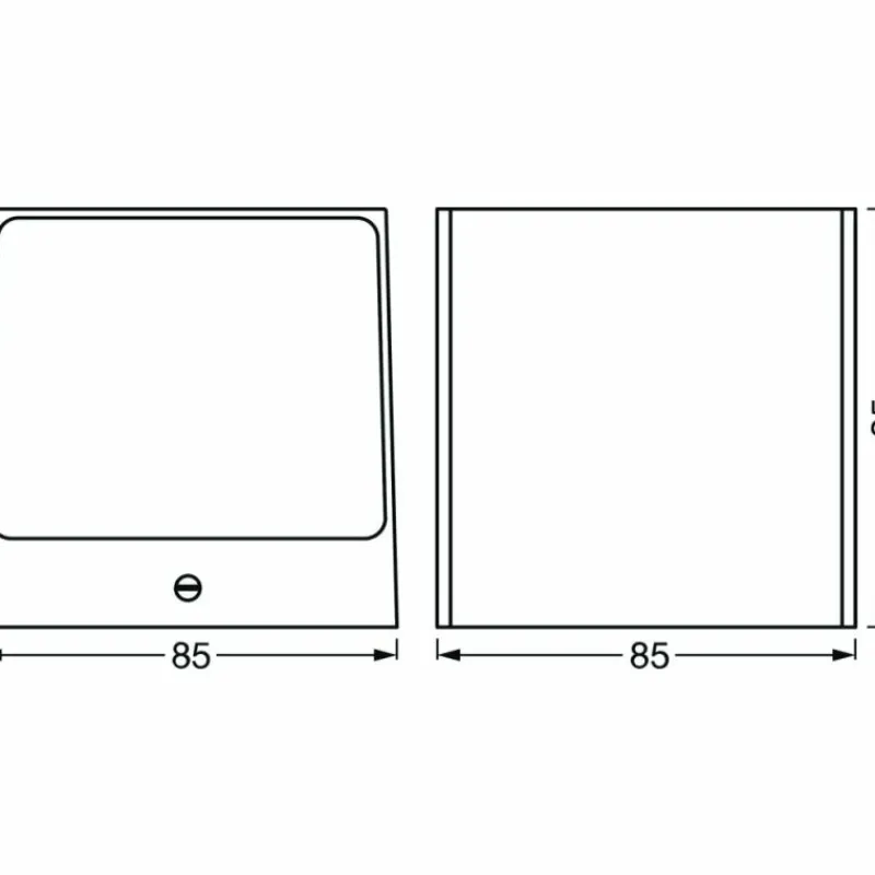 Luminaires Ledvance Applique murale d'extérieur LEDVANCE Smart+ Acier brossé, 1 lumière