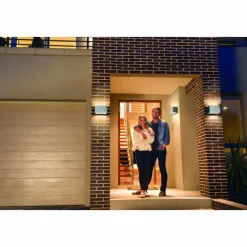 Luminaires Ledvance Applique murale d'extérieur LEDVANCE Smart+ Acier brossé, 1 lumière