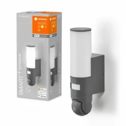 Luminaires Ledvance Applique murale d'extérieur LEDVANCE Smart+ Gris, 1 lumière, Détecteur de mouvement