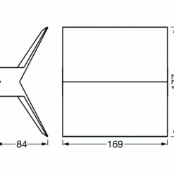 Luminaires Ledvance Applique murale d'extérieur LEDVANCE ENDURA Gris, 1 lumière