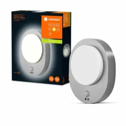 Luminaires Ledvance Applique murale d'extérieur LEDVANCE ENDURA Acier brossé, 1 lumière, Détecteur de mouvement