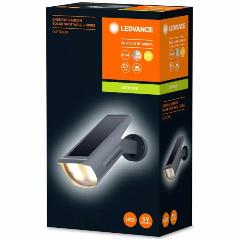 Luminaires Ledvance Applique murale d'extérieur LEDVANCE ENDURA Gris, 1 lumière