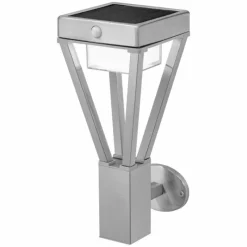 Luminaires Ledvance Applique murale d'extérieur LEDVANCE ENDURA Acier inoxydable, 1 lumière, Détecteur de mouvement