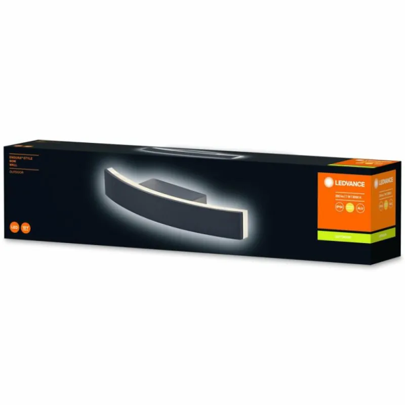 Luminaires Ledvance Applique murale d'extérieur LEDVANCE ENDURA Gris, 1 lumière