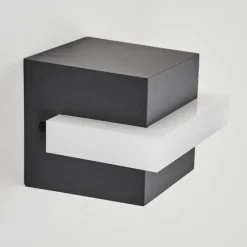 hofstein Applique murale d'extérieur Lisalara LED Anthracite, Blanc, 1 lumière