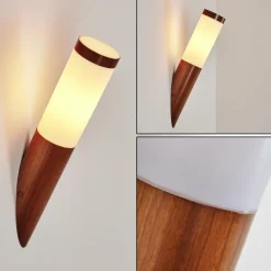 hofstein Applique murale d'extérieur Gaborone Couleur bois, 1 lumière