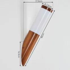 hofstein Applique murale d'extérieur Gaborone Couleur bois, 1 lumière