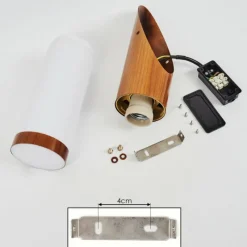 hofstein Applique murale d'extérieur Gaborone Couleur bois, 1 lumière