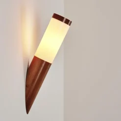 hofstein Applique murale d'extérieur Gaborone Couleur bois, 1 lumière