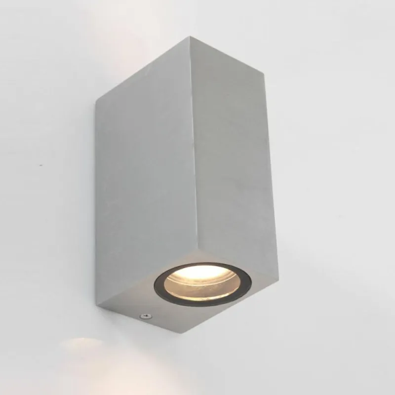 Luminaires Steinhauer Applique murale d'extérieur Steinhauer Acier inoxydable, 2 lumières