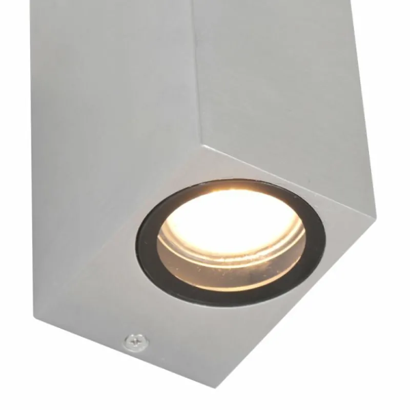 Luminaires Steinhauer Applique murale d'extérieur Steinhauer Acier inoxydable, 2 lumières