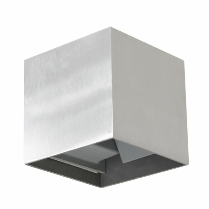 Luminaires Steinhauer Applique murale d'extérieur Steinhauer Muro LED Acier inoxydable, 2 lumières