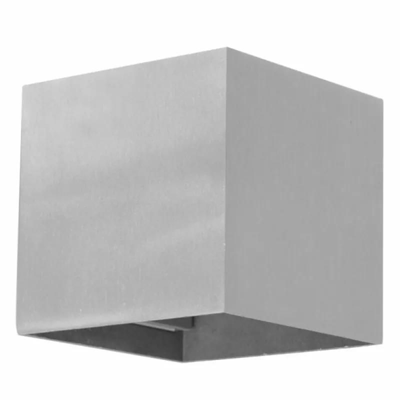 Luminaires Steinhauer Applique murale d'extérieur Steinhauer Muro LED Acier inoxydable, 2 lumières