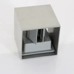 Luminaires Steinhauer Applique murale d'extérieur Steinhauer Muro LED Acier inoxydable, 2 lumières