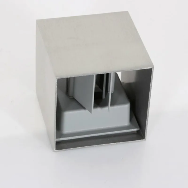 Luminaires Steinhauer Applique murale d'extérieur Steinhauer Muro LED Acier inoxydable, 2 lumières