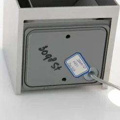 Luminaires Steinhauer Applique murale d'extérieur Steinhauer Muro LED Acier inoxydable, 2 lumières