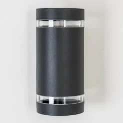 hofstein Applique murale d'extérieur Inglewood Anthracite, 2 lumières