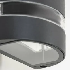 hofstein Applique murale d'extérieur Inglewood Anthracite, 2 lumières