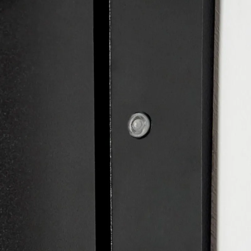 hofstein Applique murale d'extérieur Inglewood Noir, 2 lumières