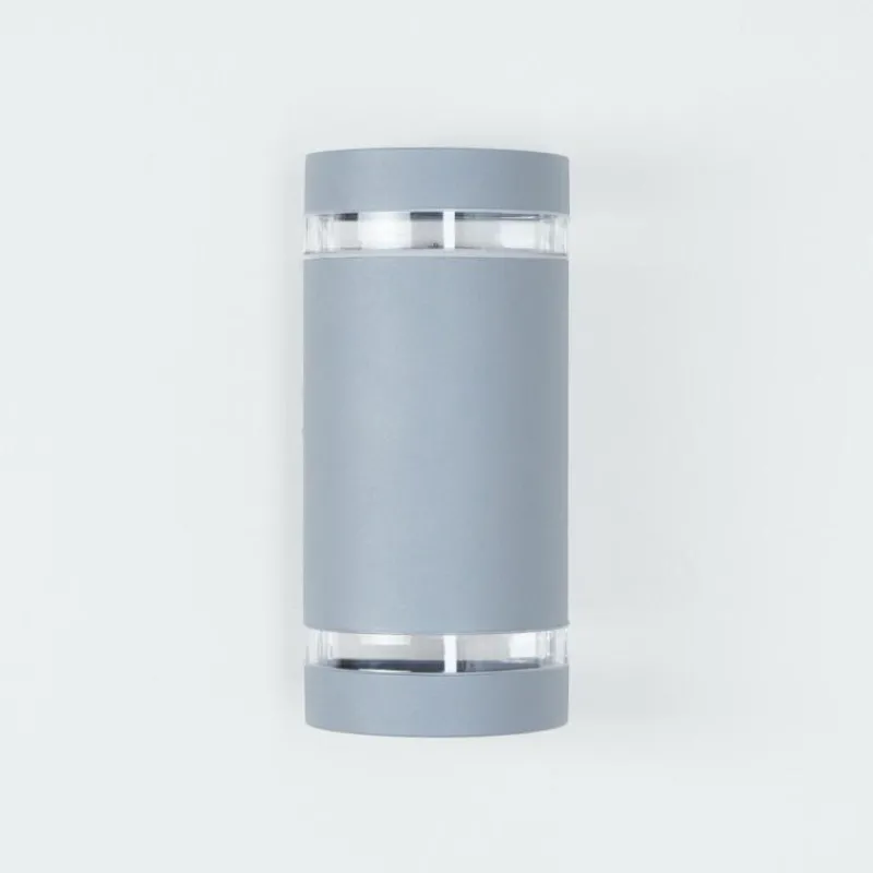 hofstein Applique murale d'extérieur Inglewood Argenté, 2 lumières