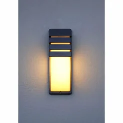 Luminaires Lutec Applique murale d'extérieur Lutec CITY Anthracite, 1 lumière