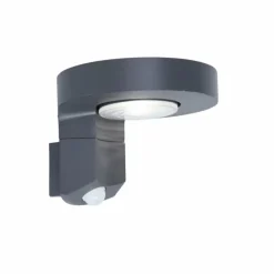 Luminaires Lutec Applique murale d'extérieur Lutec DISO LED Anthracite, 1 lumière, Détecteur de mouvement