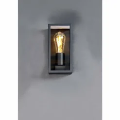 Luminaires Lutec Applique murale d'extérieur Lutec KARO Noir, 1 lumière