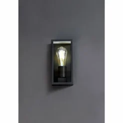 Luminaires Lutec Applique murale d'extérieur Lutec KARO Noir, 1 lumière