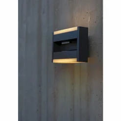 Luminaires Lutec Applique murale d'extérieur Lutec CONROY LED Anthracite, 1 lumière
