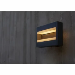 Luminaires Lutec Applique murale d'extérieur Lutec CONROY LED Anthracite, 1 lumière