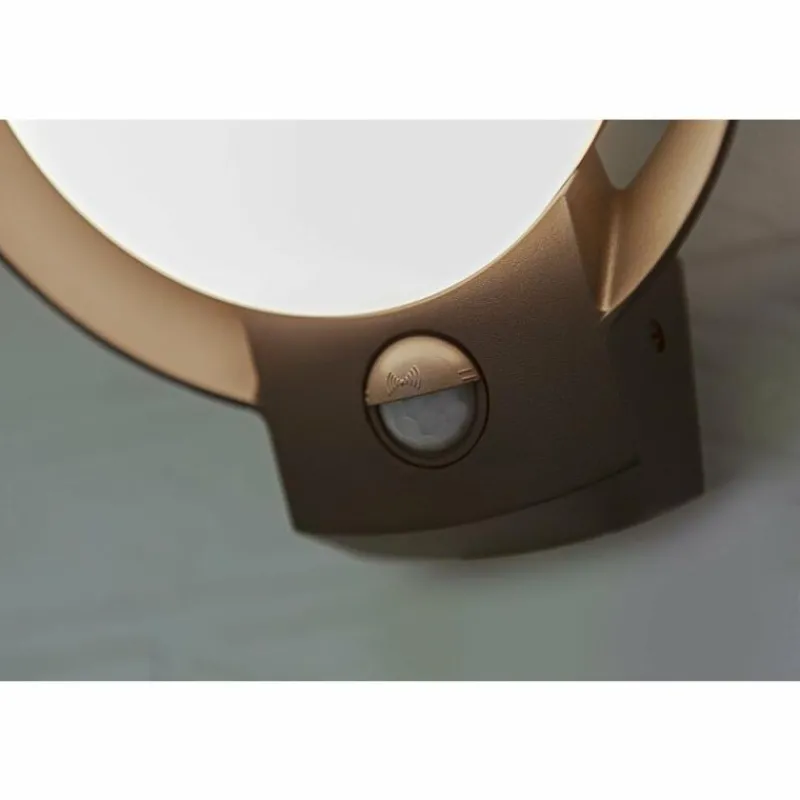 Luminaires Lutec Applique murale d'extérieur Lutec POLO LED Anthracite, 1 lumière, Détecteur de mouvement