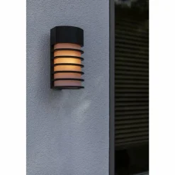 Luminaires Lutec Applique murale d'extérieur Lutec FULTON Noir, 1 lumière