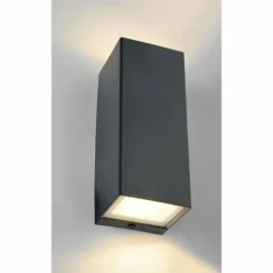 Luminaires Lutec Applique murale d'extérieur Lutec LUCA LED Noir, 1 lumière