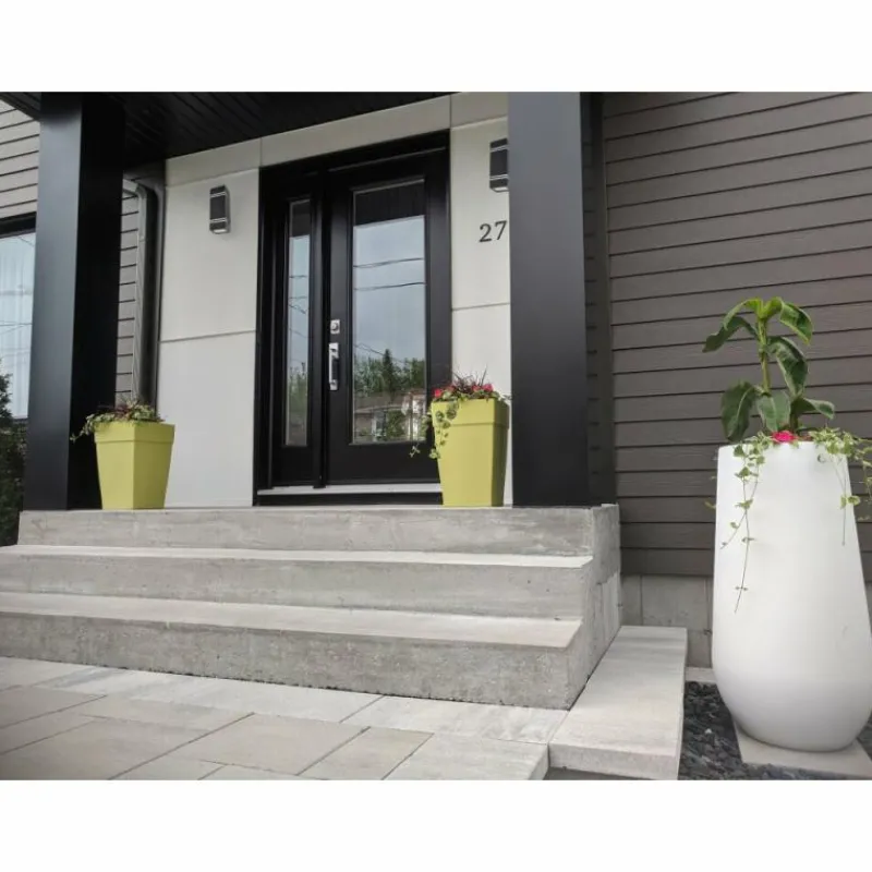 Luminaires Lutec Applique murale d'extérieur Lutec STRIPES LED Noir, 2 lumières