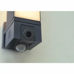 Luminaires Lutec Applique murale d'extérieur Lutec CUBA LED Anthracite, 1 lumière, Détecteur de mouvement