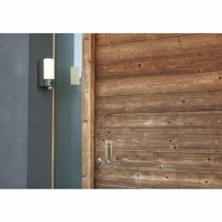 Luminaires Lutec Applique murale d'extérieur Lutec POLLUX LED Anthracite, 1 lumière, Détecteur de mouvement