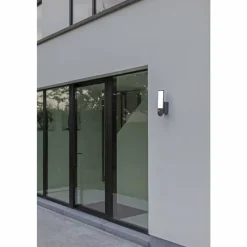Luminaires Lutec Applique murale d'extérieur Lutec ELARA LED Anthracite, 1 lumière, Détecteur de mouvement