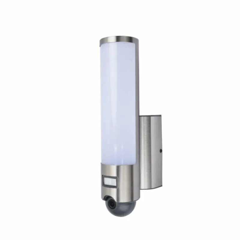 Luminaires Lutec Applique murale d'extérieur Lutec ELARA LED Acier inoxydable, 1 lumière, Détecteur de mouvement