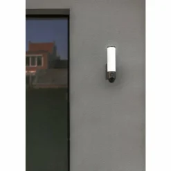 Luminaires Lutec Applique murale d'extérieur Lutec ELARA LED Acier inoxydable, 1 lumière, Détecteur de mouvement