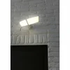 Luminaires Lutec Applique murale d'extérieur Lutec ARTICA LED Blanc, 1 lumière, Détecteur de mouvement