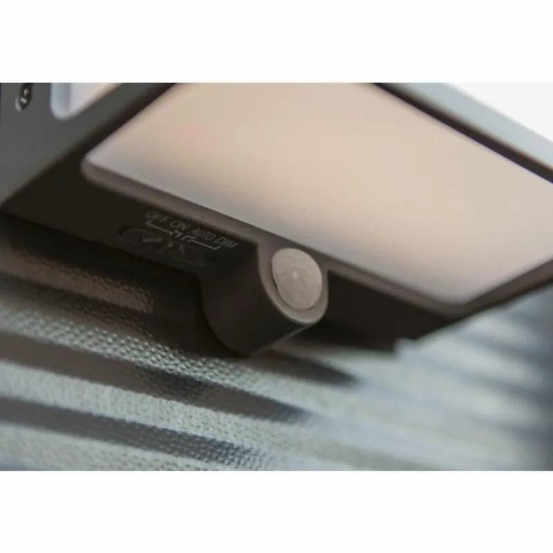 Luminaires Lutec Applique murale d'extérieur Lutec DOBLO LED Anthracite, 1 lumière, Détecteur de mouvement