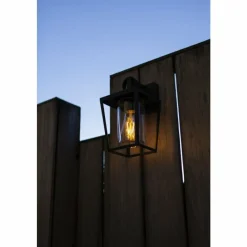 Luminaires Lutec Applique murale d'extérieur Lutec WEST Noir, 1 lumière