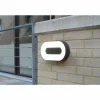 Luminaires Lutec Applique murale d'extérieur Felsted LED Argenté, 1 lumière