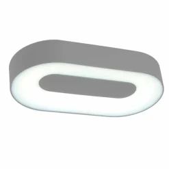 Luminaires Lutec Applique murale d'extérieur Felsted LED Argenté, 1 lumière