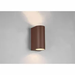 Luminaires Trio Applique murale d'extérieur Trio Roya Rouille, 2 lumières