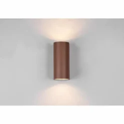 Luminaires Trio Applique murale d'extérieur Trio Roya Rouille, 2 lumières